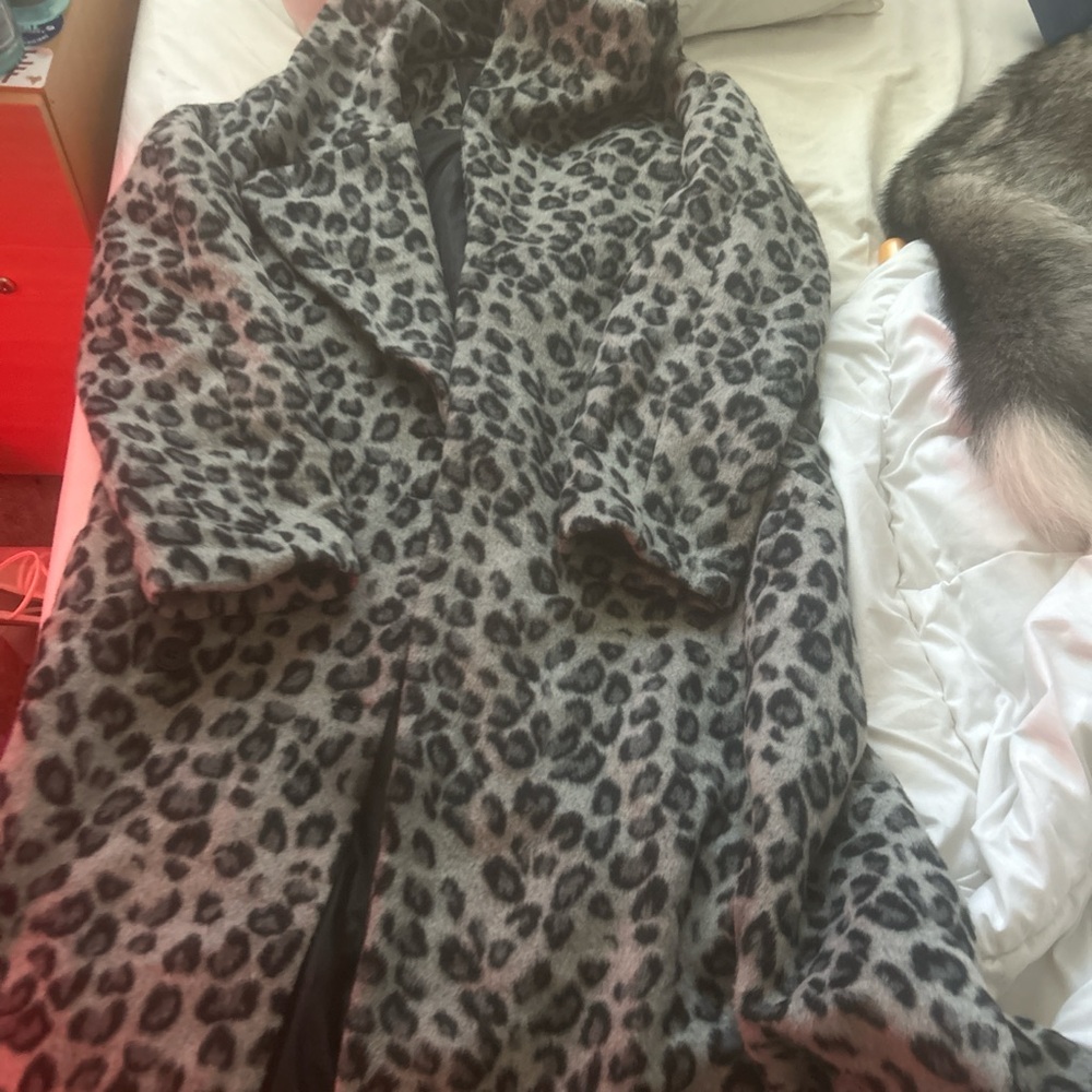 fur coat premium forever 21